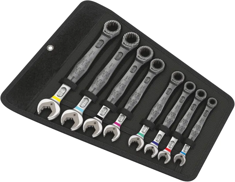 Wera 020012 Očkoploché račňové kľúče 5/16 ÷ 3/4" 6000 Joker 8 Imperial Set 1, palcové - 8 dielov (W05020012001)
