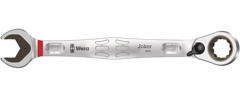 Wera 020072 Očkoplochý račňový kľúč 17 mm 6001 Joker Switch, prepínací (W05020072001)