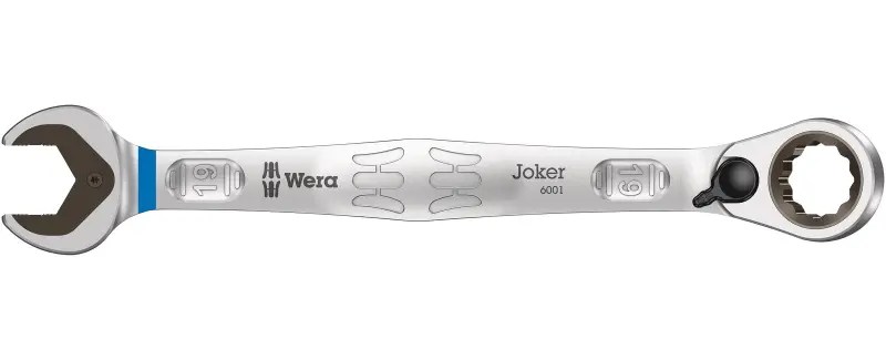 Wera 020074 Očkoplochý račňový kľúč 19 mm 6001 Joker Switch, prepínací (W05020074001)