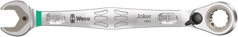 Wera 020078 Očkoplochý ráčnový klíč 1/2" 6001 Joker Switch, přepínací, palcový (W05020078001)