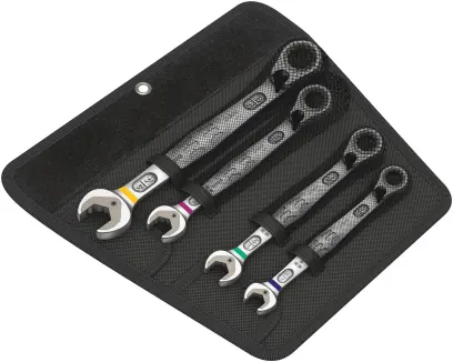 Wera 020092 Očkoploché račňové kľúče 7/16 ÷ 3/4" 6001 Joker Switch 4 Imperial Set 1, palcové - 4 diely (W05020092001)
