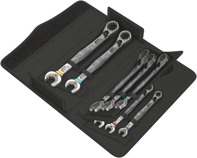 Wera 020093 Očkoploché račňové kľúče 5/16 ÷ 3/4" 6001 Joker Switch 8 Imperial Set 1, palcové - 8 dielov (W05020093001)