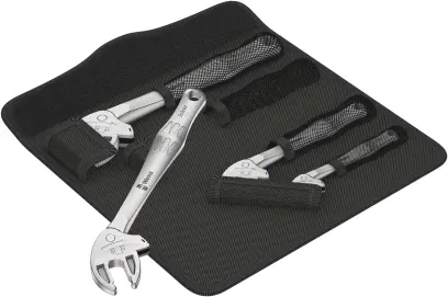 Wera 020110 Samonastavovacie otvorené kľúče 7 ÷ 19 mm|1/4 ÷ 3/4" 6004 Joker 4 Set 1 - 4 diely (W05020110001)