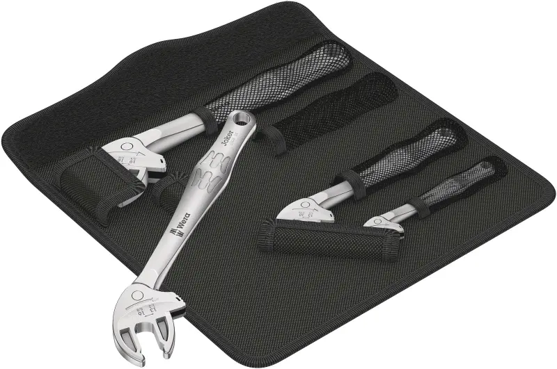 Wera 020110 Samonastavovacie otvorené kľúče 7 ÷ 19 mm|1/4 ÷ 3/4" 6004 Joker 4 Set 1 - 4 diely (W05020110001)