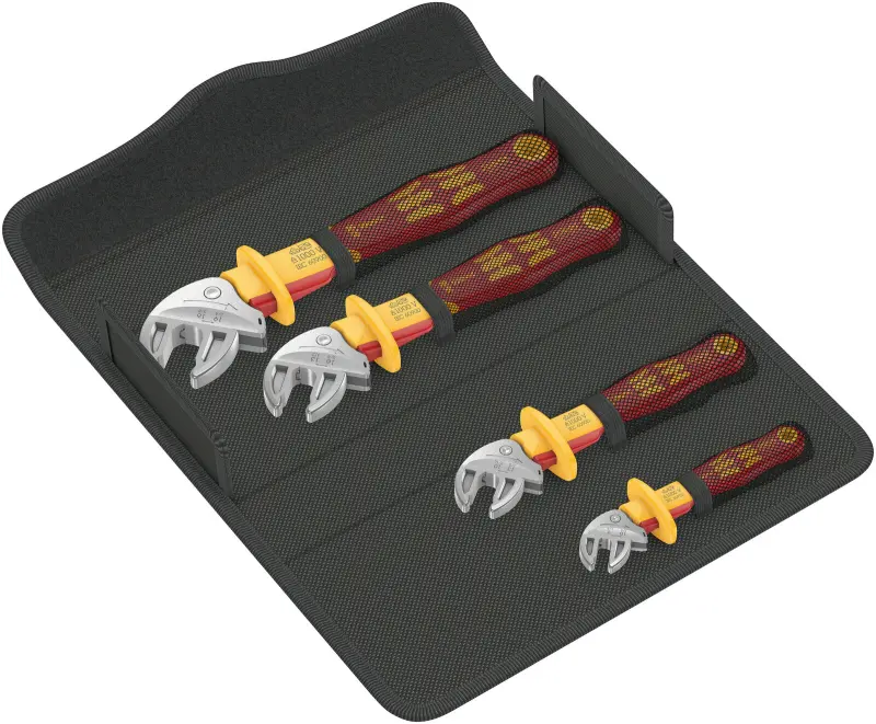 Wera 020170 Samonastavovacie kľúče 7 ÷ 19 mm 6004 Joker VDE 4 Set 1 (Sada 4 ks) (W05020170001)
