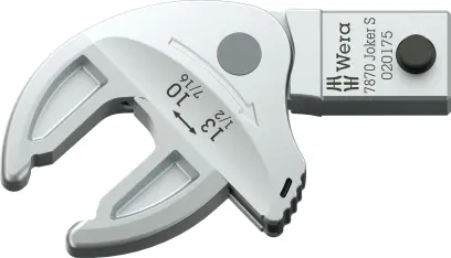 Wera 020175 Nadstavec mom. kľúče - samonastaviteľný kľúč Joker S 10 ÷ 13 mm s račňovou funkciou. Typ 7870, Forma B (9 x 12 mm) (W05020175001)