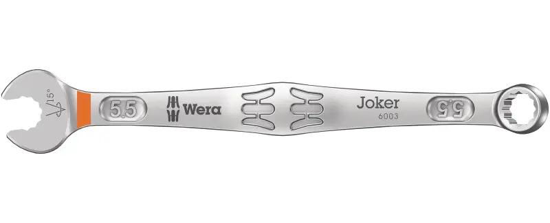 Wera 020190 Očkoplochý kľúč 5.5 mm 6003 Joker, vyhnutý (W05020190001)