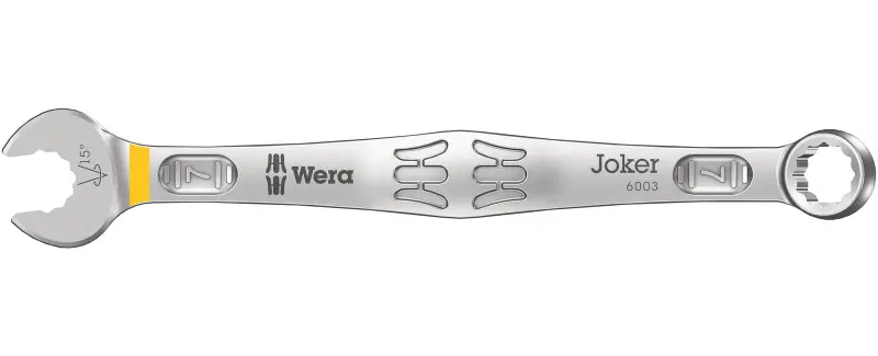 Wera 020199 Očkoplochý kľúč 7 mm 6003 Joker, vyhnutý (W05020199001)