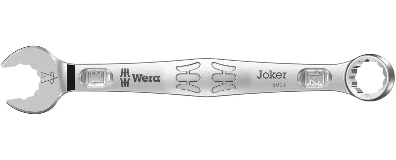 Wera 020203 Očkoplochý kľúč 12 mm 6003 Joker, vyhnutý (W05020203001)