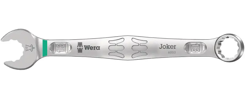 Wera 020204 Očkoplochý kľúč 13 mm 6003 Joker, vyhnutý (W05020204001)