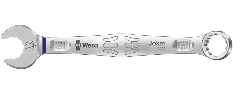 Wera 020207 Očkoplochý kľúč 16 mm 6003 Joker, vyhnutý (W05020207001)