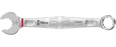 Wera 020208 Očkoplochý kľúč 17 mm 6003 Joker, vyhnutý (W05020208001)