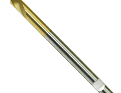 Návrtový vrták NC dlhý DIN1835 HSSCo5 TiN tvar B 90° valcová stopka 10,0mm FORMAT (EDE11471000)
