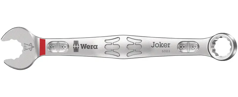 Wera 020212 Očkoplochý kľúč 3/8" 6003 Joker, vyhnutý, palcový (W05020212001)