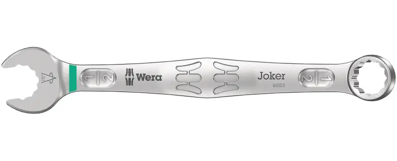 Wera 020214 Očkoplochý kľúč 1/2" 6003 Joker, vyhnutý, palcový (W05020214001)