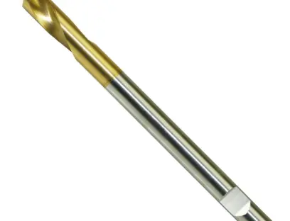 Návrtový vrták NC dlhý DIN1835 HSSCo5 TiN tvar B 120° valcová stopka 8,0mm FORMAT (EDE11500800)