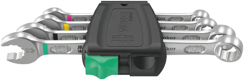 Wera 020228 Očkoploché kľúče 8 ÷ 13 mm 6003 Joker 4 Set 1 - 4 diely (W05020228001)