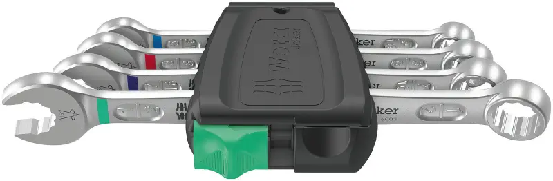 Wera 020229 Očkoploché kľúče 5/16 ÷ 1/2" 6003 Joker 4 Set Imperial 1, palcové - 4 diely (W05020229001)