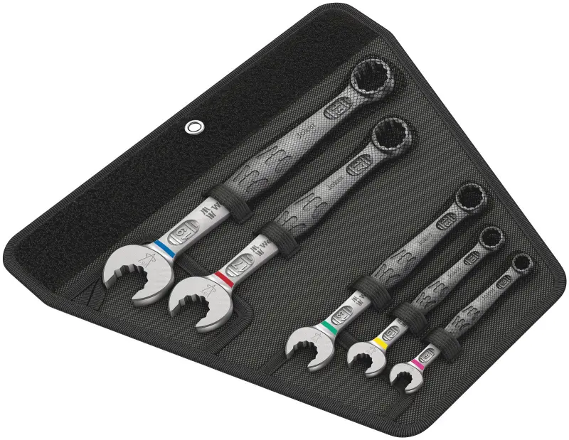 Wera 020230 Očkoploché kľúče 8 ÷ 19 mm 6003 Joker 5 Set 1 - 5 dielov (W05020230001)