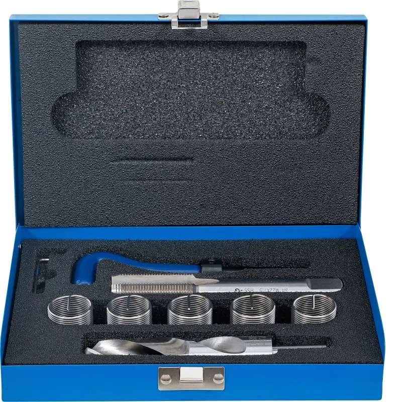 Vložkovací sada BGS1099439 pro opravu závitu M22 x 1,5 mm (9 dílů) (BGS1099439)
