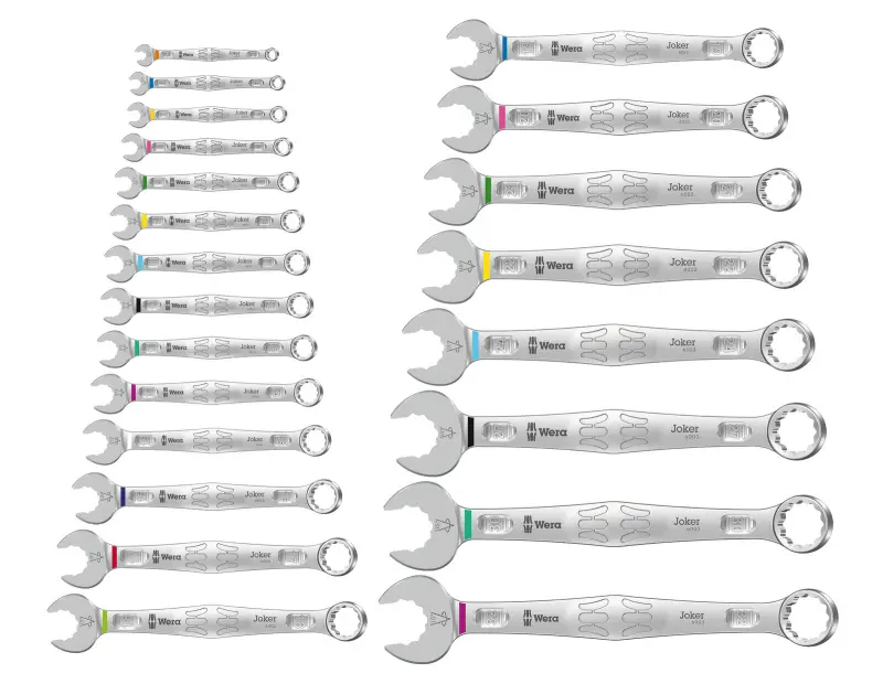 Wera 020232 Očkoploché kľúče 5,5 ÷ 32 mm 6003 Joker 22 Set 1 - 22 dielov (W05020232001)