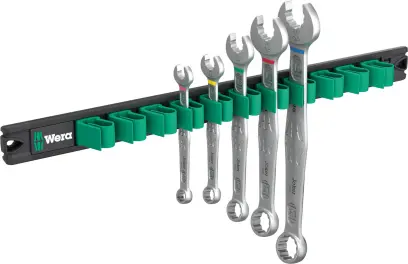 Wera 020234 Magnetická lišta 9641 - očkoploché kľúče 8 ÷ 19 mm 6003 Joker 2 - 5 dielov (W05020234001)