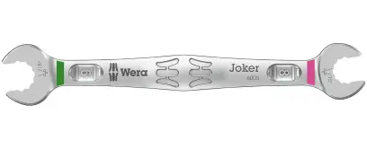 Wera 020311 Obojstranný plochý kľúč 8 x 9 mm 6005 Joker (W05020311001)