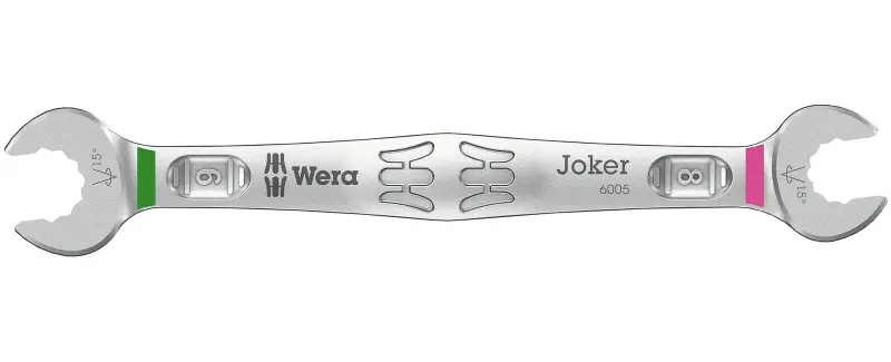 Wera 020311 Obojstranný plochý kľúč 8 x 9 mm 6005 Joker (W05020311001)