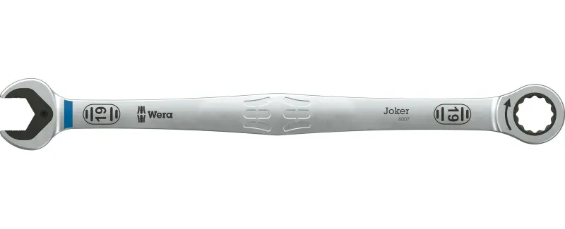 Wera 020354 Očkoplochý račňový kľúč SB 19 mm 6007 Joker, dlhé prevedenie (W05020354001)