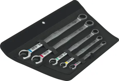 Wera 020380 Očkoploché račňové kľúče SB 6007 Joker 5 Set 1, dlhé prevedenie - 5 dielov (W05020380001