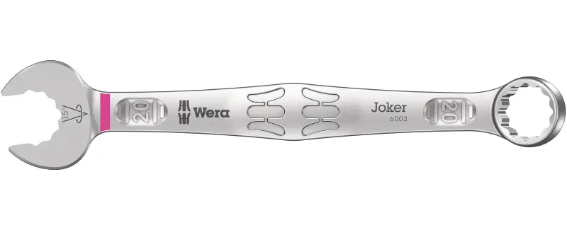 Wera 020500 Očkoplochý kľúč 20 mm 6003 Joker, vyhnutý (W05020500001)