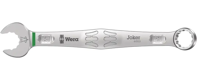 Wera 020501 Očkoplochý kľúč 21 mm 6003 Joker, vyhnutý (W05020501001)