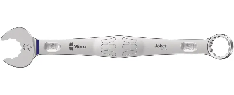 Wera 020507 Očkoplochý kľúč 36 mm 6003 Joker, vyhnutý (W05020507001)