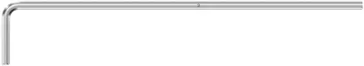 Wera 021605 Zástrčný klíč Hex 2 mm typ 950 L, chromováno, extra dlouhý (W05021605001)