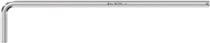 Wera 022121 Zástrčný klíč Hex-Plus 4 mm typ 950 L HF, chromováno, přidržovací (W05022121001)