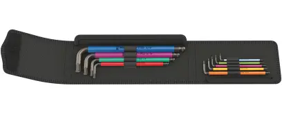 Wera 022639 Sada šesťhranných kľúčov Wera 950/9 Hex-Plus Multicolour Imperial 1 (9 ks) (W05022639001)