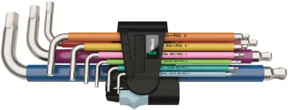 Wera 022669 Sada šesťhranných kľúčov Wera 3950/9 Hex-Plus Multicolour Stainless 1 (9 ks) (W05022669001)