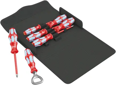Wera 022750 Skrutkovače Kraftform 3100 i/7 Set 1, nerezová oceľ (Sada 6 dielov) (W05022750001)