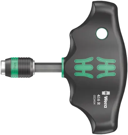 Wera 023404 Bitový skrutkovač Rapidaptor s T-rukoväťou typ 416 R (W05023404001)