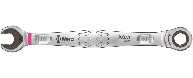 Wera 073268 Otvorený a očkový račňový kľúč 6000 Joker 8 mm (W05073268001)