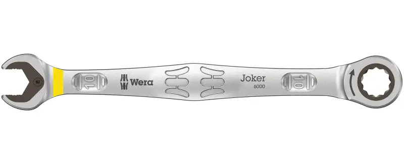 Wera 073270 Otvorený a očkový račňový kľúč 6000 Joker 10 mm (W05073270001)