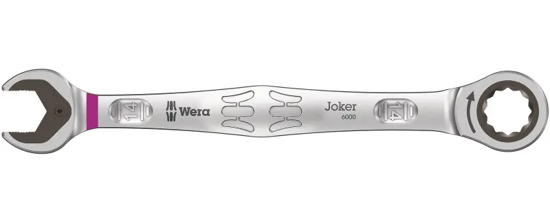 Wera 073274 Otvorený a očkový račňový kľúč Joker 14 mm (W05073274001)