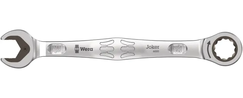 Wera 073275 Otvorený a očkový račňový kľúč Joker 15 mm (W05073275001)
