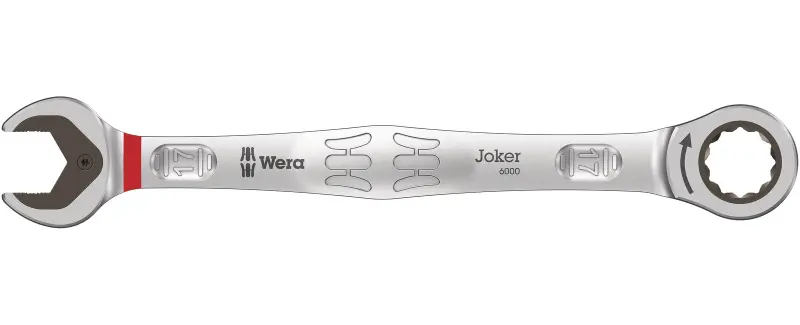 Wera 073277 Otvorený a očkový račňový kľúč Joker 17 mm (W05073277001)