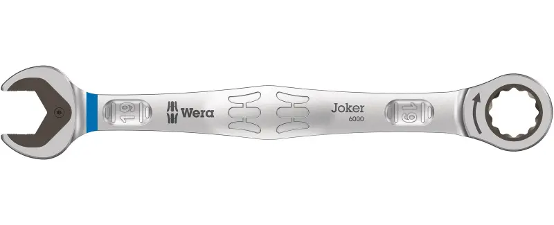 Wera 073279 Otvorený a očkový račňový kľúč Joker 19 mm (W05073279001)