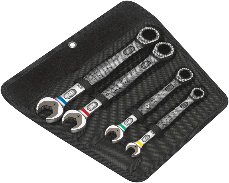 Wera 073290 Očkoplochý račňový kľúč 6000 Joker 10 ÷ 19 mm. Súprava 4 diely (W05073290001)