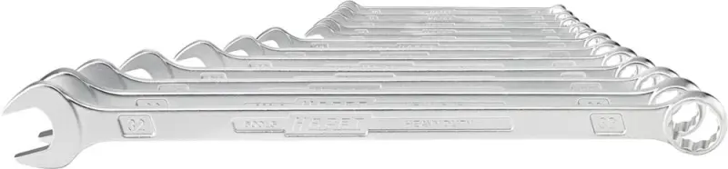 Sada očkové vidlicové klíče podobné dle DIN3113A extra dlouhé, 12 ks. HAZET (EDE573A1200)