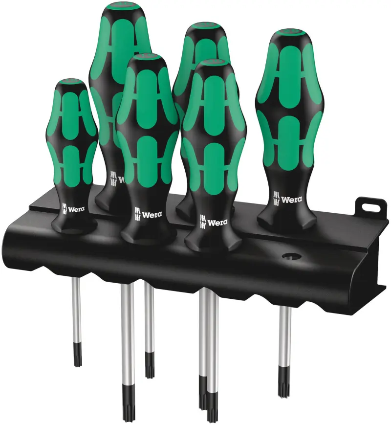 Wera 028062 Sada skrutkovačov Kraftform Plus 367/6 Rack - 6 ks (Torx) (W05028062001)