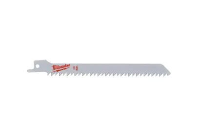 Pílové plátky Milwaukee 48001076 SAWZALL 150 x 6 TPI (drevo a plast) - 3 ks (MI48001076)