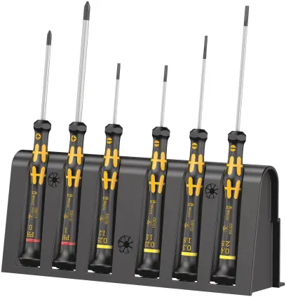 Wera 030170 Sada mikro skrutkovačov pre jem.elektr. 1578 A/6 ESD (6 ks) (W05030170001)